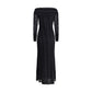 Charo Ruiz Black Cotton Casual Dress