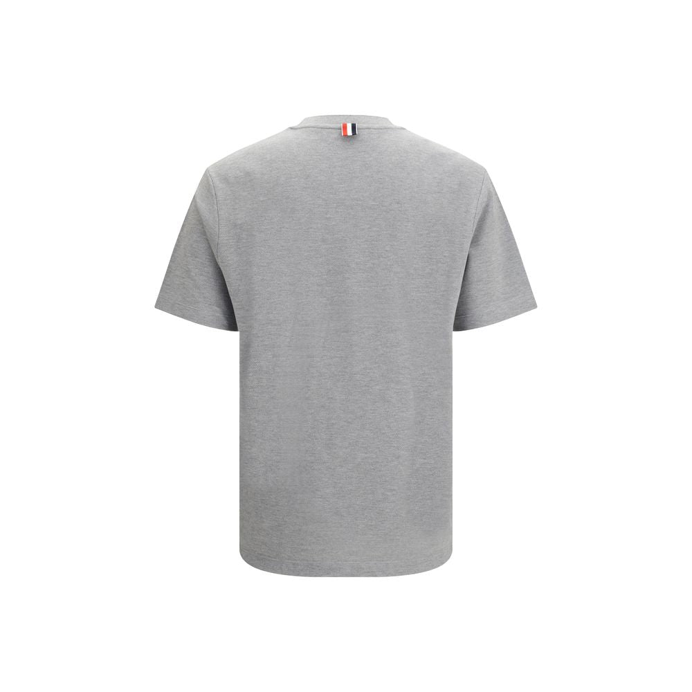Thom Browne Gray Cotton T-Shirt Mens T-Shirt
