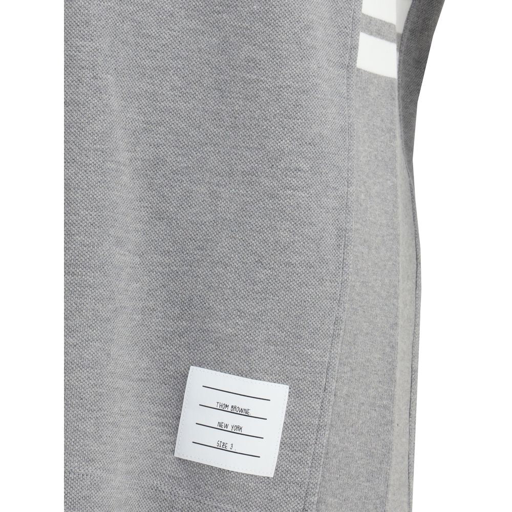 Thom Browne Gray Cotton T-Shirt Mens T-Shirt