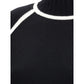 Max Mara Black Wool Turtleneck