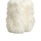 Dolce & Gabbana White Fur Pointed Knee High Stiletto Boots Shoes