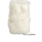 Dolce & Gabbana White Fur Pointed Knee High Stiletto Boots Shoes