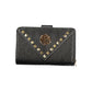 Laura Biagiotti Black Polyurethane Women Wallet