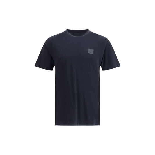 Stone Island Blue Cotton T-Shirt Mens T-Shirt