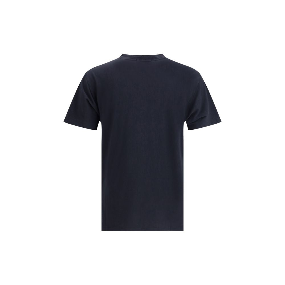 Stone Island Blue Cotton T-Shirt Mens T-Shirt
