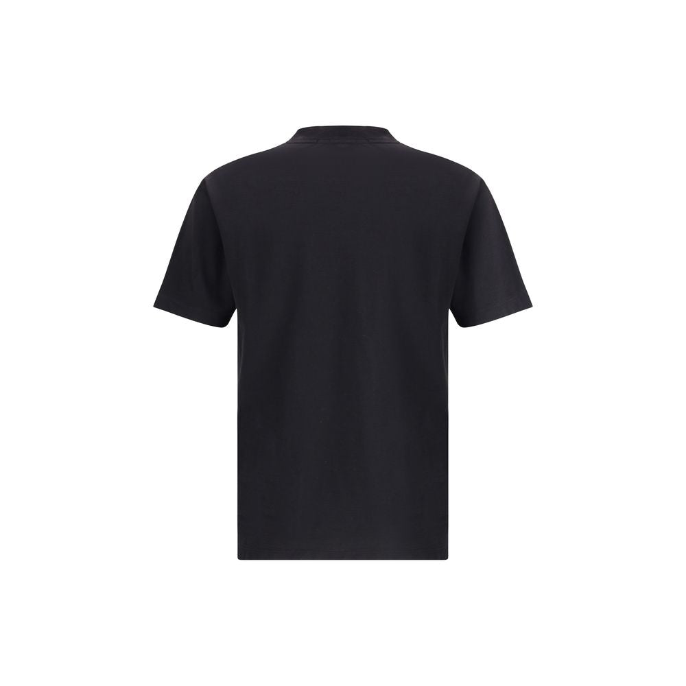 Stone Island Black Cotton T-Shirt Mens T-Shirt
