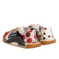 Dolce & Gabbana Multicolor Logo Low Top NS1 Sneakers Shoes