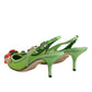Dolce & Gabbana Green Embellished Heels Slingbacks Shoes