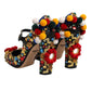 Dolce & Gabbana Black Gold Embellished MARY JANES Pumps  Shoes