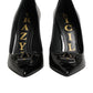 Dolce & Gabbana Black Bag Embellished Heels Pumps Shoes