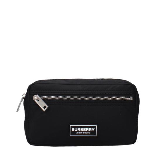 Burberry Black Nylon Clutch Bag
