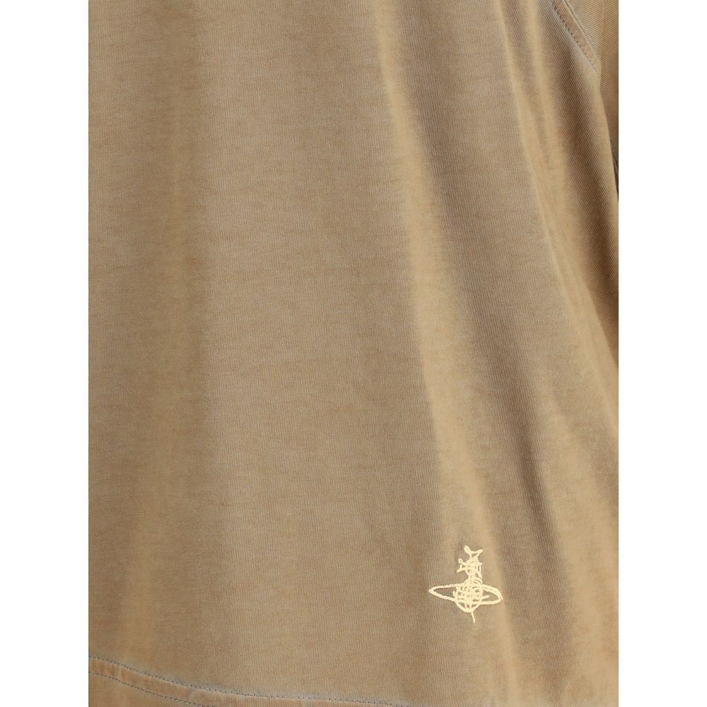 Vivienne Westwood Brown Cotton Sportswear Mens T-Shirt