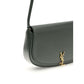 Saint Laurent Green Calf Leather Bos Taurus Shoulder Bag