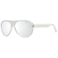 Lozza Silver Acetate & Plastic Sunglasses