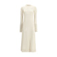 SA SU PHI White Cashmere Casual Dress