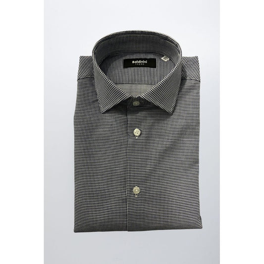 Baldinini Trend Blue Cotton Shirt