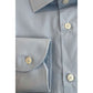 Baldinini Trend Light Blue Cotton Shirt