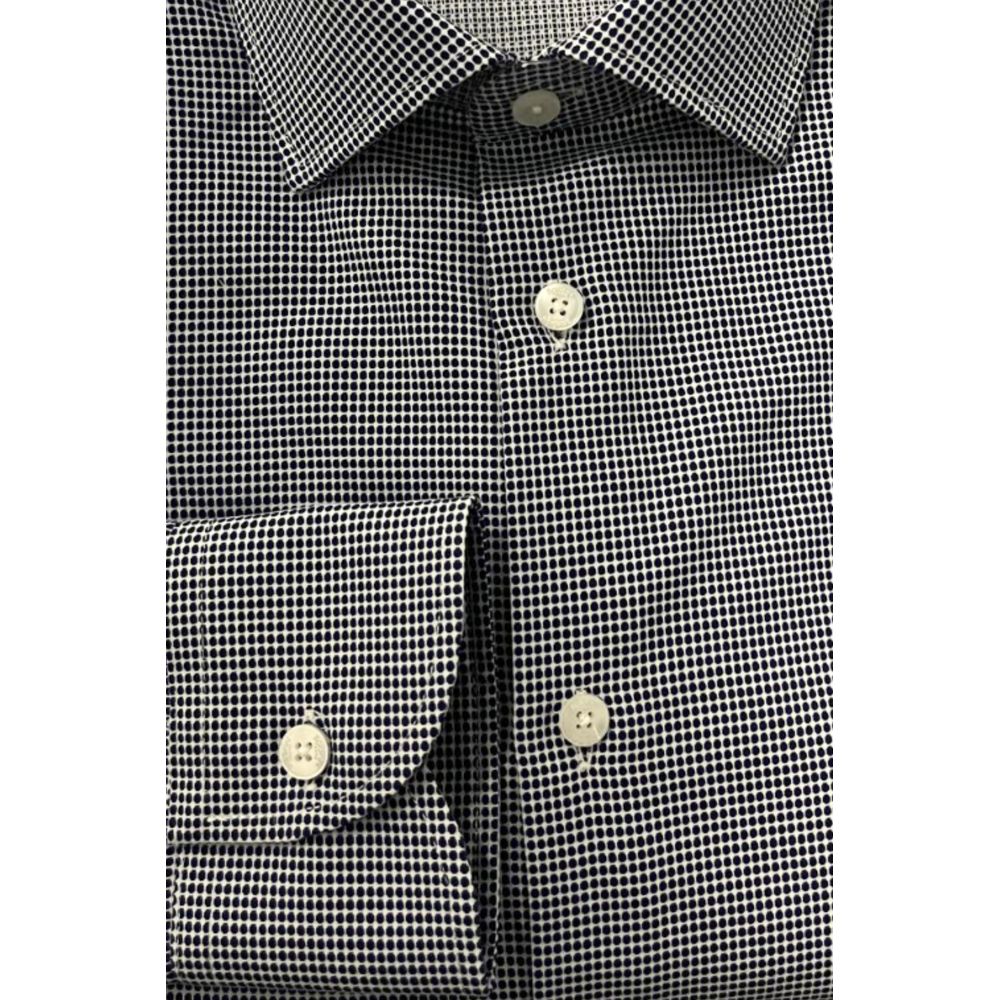 Baldinini Trend Blue Cotton Shirt