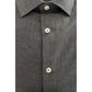 Baldinini Trend Gray Cotton Shirt