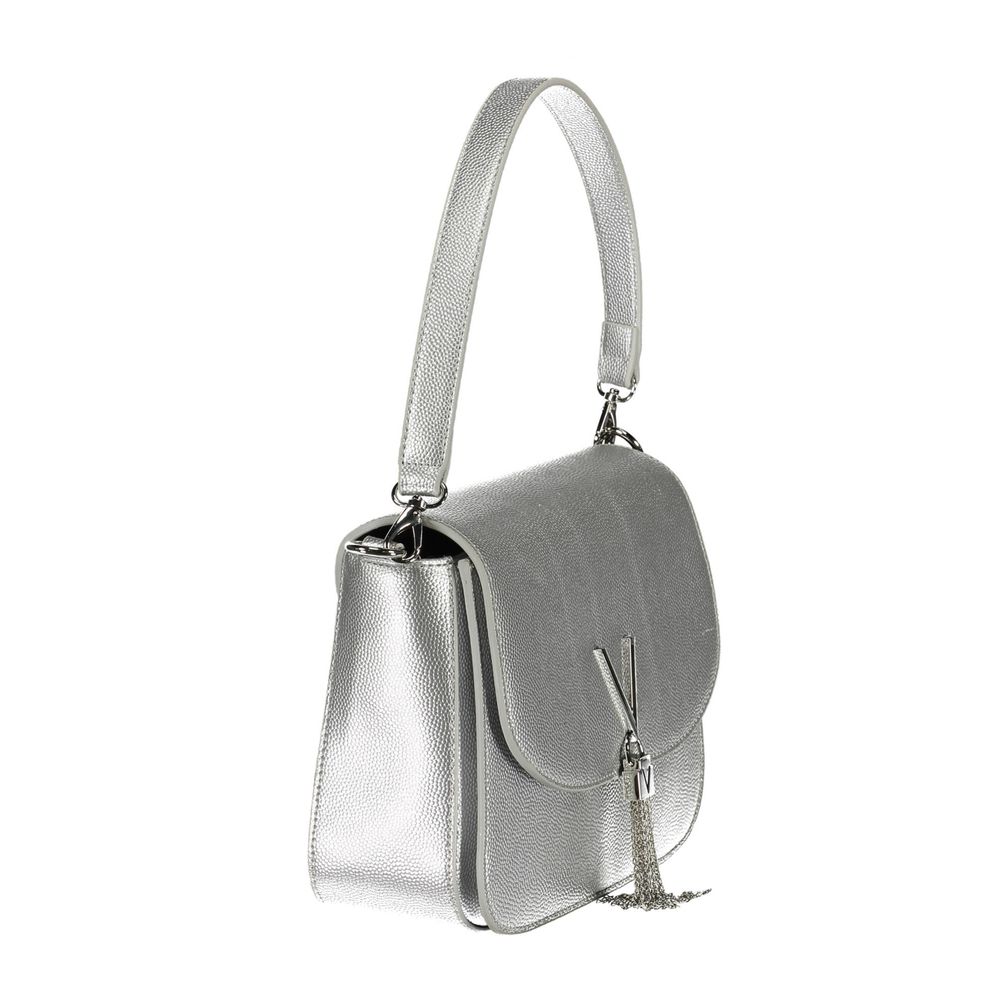 Mario Valentino Gray Polyethylene Handbag