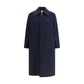 Sunflower Blue Fleece Wool Coat Mens Jacket