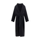 Tom Ford Black Fleece Wool Coat