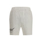 Represent Cream Cotton Bermuda Shorts