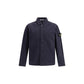 Stone Island Blue Cotton Dress Shirt
