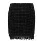 PINKO Black Polyester Skirt