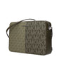 Michael Kors Green Fabric Crossbody Bag Womens Crossbody Bag