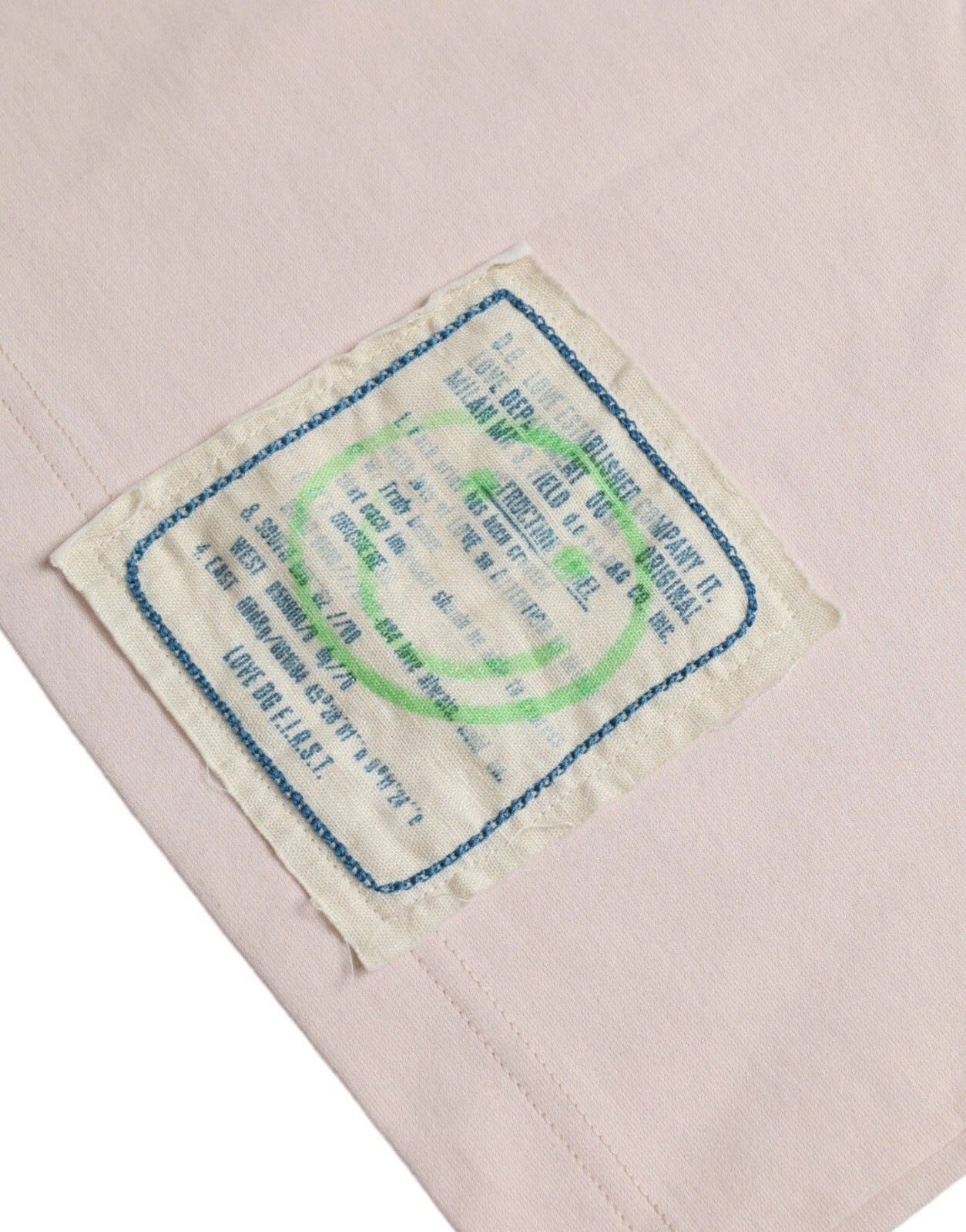 Dolce & Gabbana Beige Cosmic Love Cotton Crew Neck T-shirt Mens T-Shirt