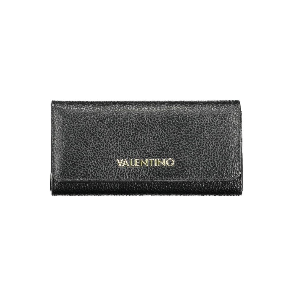 Mario Valentino Black Polyethylene Wallet Womens Wallet