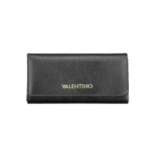 Mario Valentino Black Polyethylene Wallet Womens Wallet