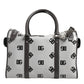 Dolce & Gabbana White DG Logo Pet Carrier Logo Plaque Top Handle Bag Womens Shoulder Bag