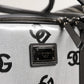 Dolce & Gabbana White DG Logo Pet Carrier Logo Plaque Top Handle Bag Womens Shoulder Bag