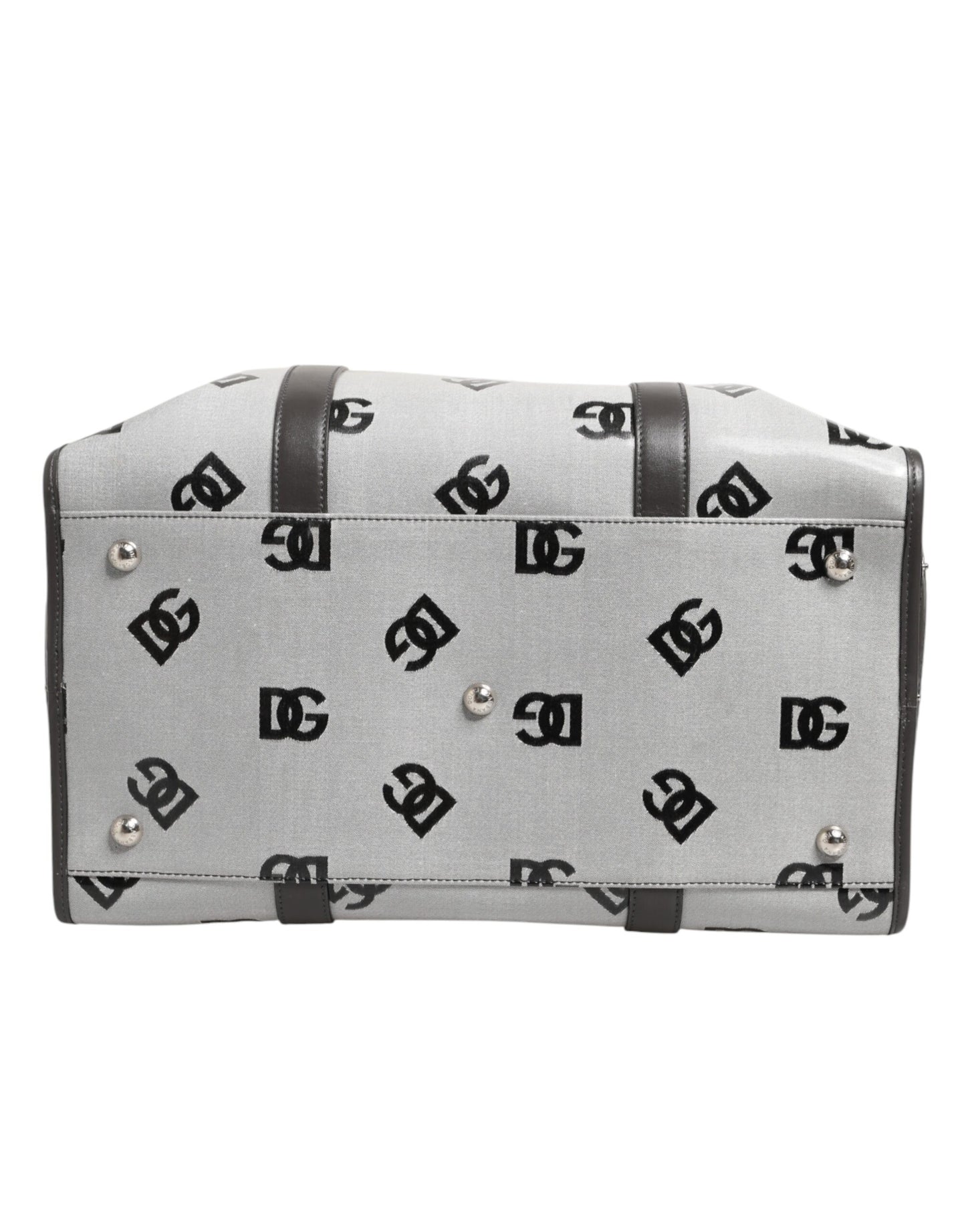 Dolce & Gabbana White DG Logo Pet Carrier Logo Plaque Top Handle Bag Womens Shoulder Bag