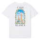 Casablanca White Cotton T-Shirt Mens T-Shirt