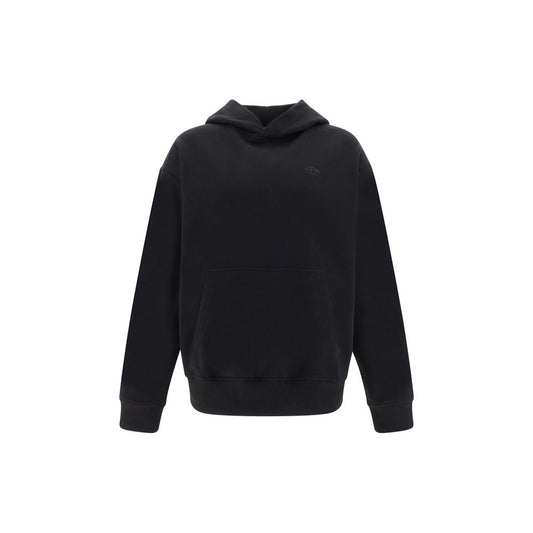 Diesel Black Elastane Sweatshirt