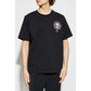 Casablanca Black Cotton Men's T-Shirt