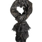 Dolce & Gabbana Multicolor Camouflage Fringes Modal Foulard Scarf