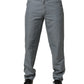 Master Coat Gray Cotton Regular Fit Men Denim Trouser Jeans