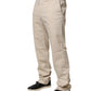 PT01 Beige Men Chino Mid Waist Straight Dress Trouser Pants