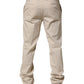 PT01 Beige Men Chino Mid Waist Straight Dress Trouser Pants