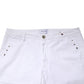AGLINI White Skinny Fit Mid Waist Men Denim Trouser Jeans