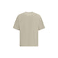 Represent Beige Cotton T-Shirt