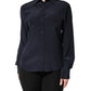 Dolce & Gabbana Blue Collared Long Sleeves Dress Shirt Top