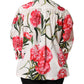 Dolce & Gabbana Multicolor Floral Long Sleeves Blouse Top