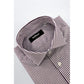 Baldinini Trend Purple Cotton Shirt