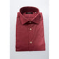 Baldinini Trend Red Cotton Shirt