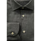 Baldinini Trend Gray Cotton Shirt